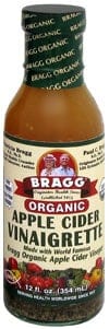 A bottle of Bragg Apple Cider Vinegar