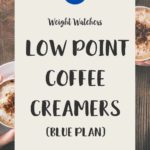 A collage of picture of coffee creamers