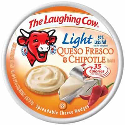 Laughing cow chipolte - low point cheese