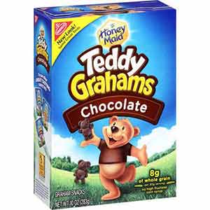 A box of Teddy Grahams chocolate - low point chocolate