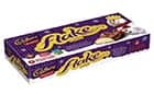 A box of Cadburys festive flake bar