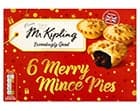 A box of Mr Kipling Merry Mince Pies