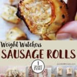 A close up picture of a Sausage Roll