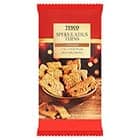 A packet of tesco spekulatzius cinnamon thins
