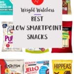 Collage of WW low point snacks