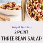 Picture of 3 bean salad in a bowl