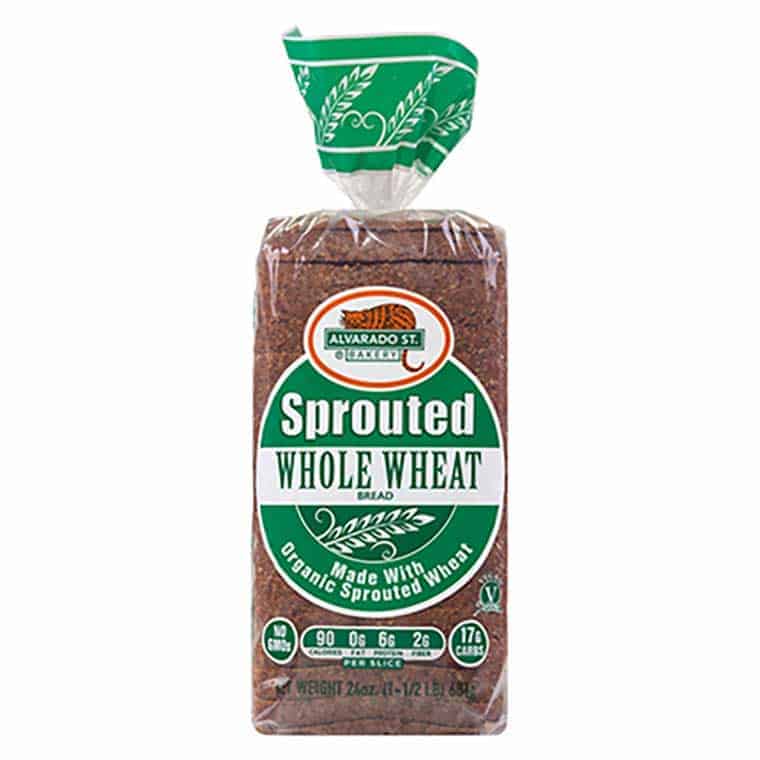 A loaf of Alvardo St Bakery Sprouted Whole Wheat Bread