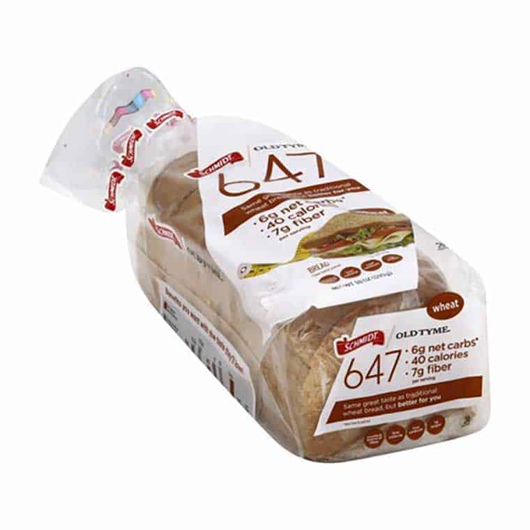 A loaf of Schmidt Old Tyme Wheat Bread