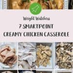 Picture of making WW Creamy Chicken Casserole